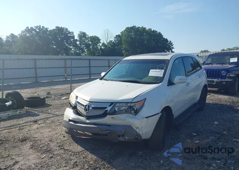 2008 Acura Mdx из США, поврежденный, VIN 2HNYD28208H550888